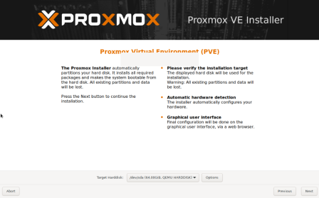 Promox VE install 02