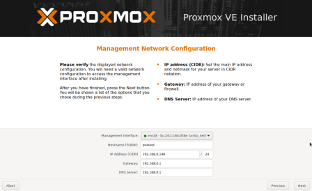 Promox VE install 05